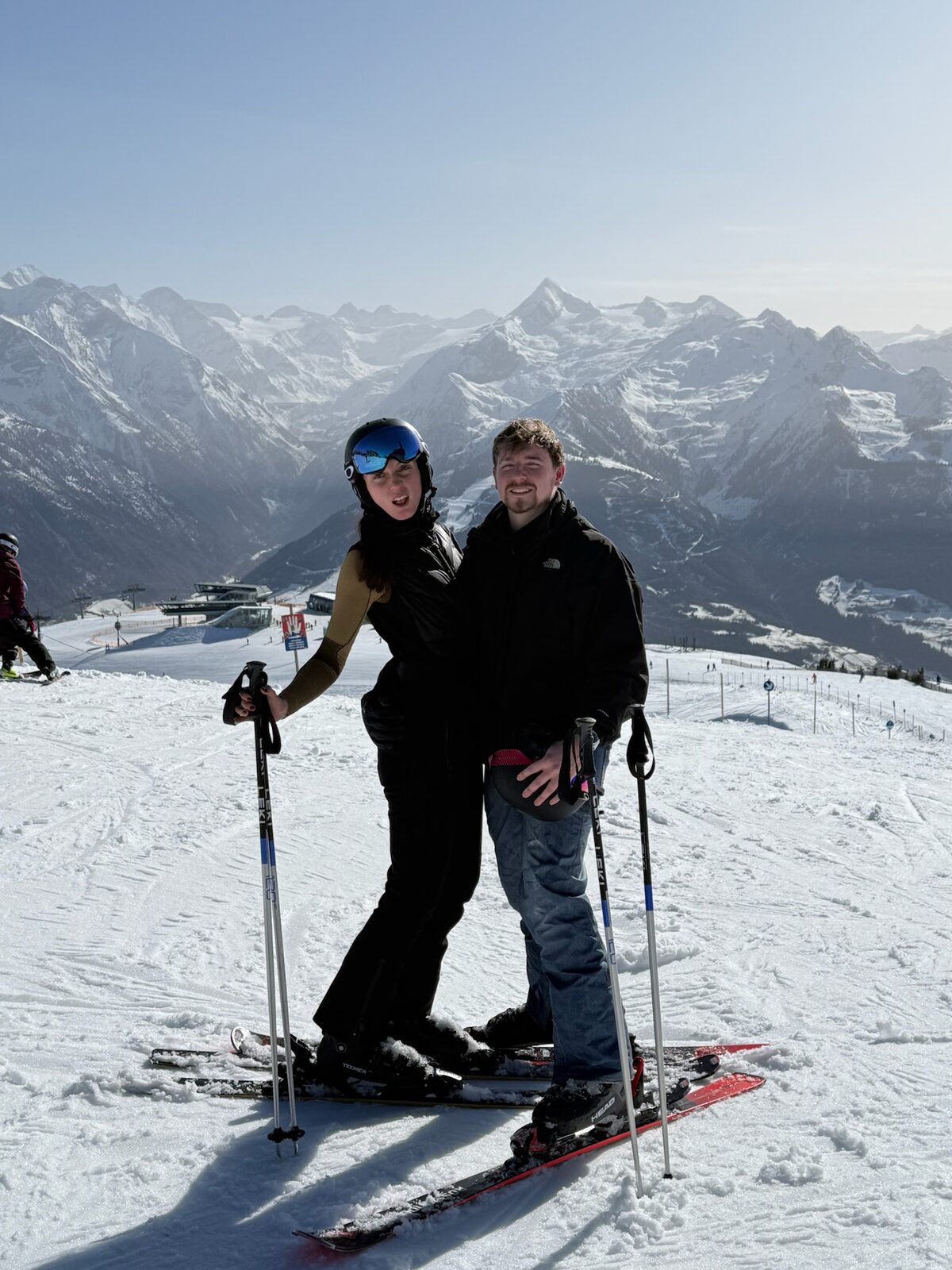 I was so impressed with how good you are at skiing. You were definitely the best dressed, unmatched swag