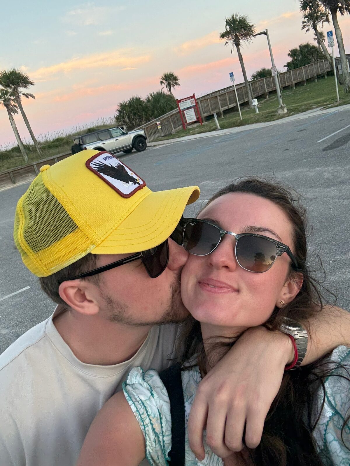 Florida with my family — so happy how easygoing you were and how naturally you fit in with everyone.